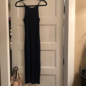 Navy blue dress